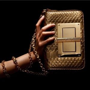 SOLD! Tom Ford Natalia Medium Python Leather Bag